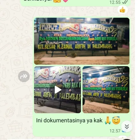 Pengiriman Papan Bunga Duka Kejaksan