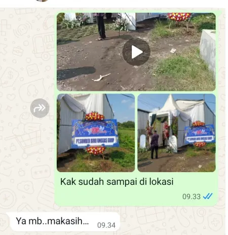 Pengiriman Karangan Bunga Kejaksan